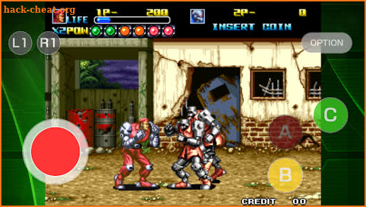 ROBO ARMY ACA NEOGEO screenshot