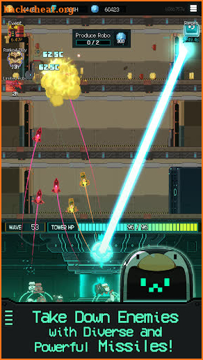 Robo Tower: Idle Shooting RPG screenshot