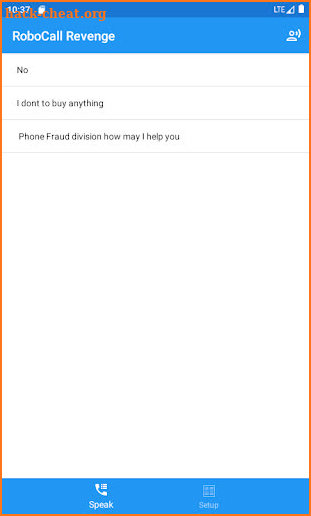 RoboCall Revenge screenshot