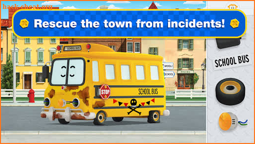 Robocar Poli and Amber: Rescue Town and City Games screenshot