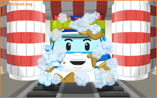 Robocar Poli Car Wash Habit Game screenshot