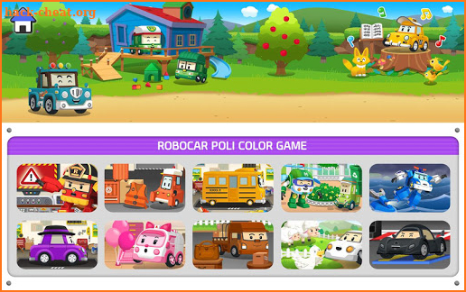 Robocar Poli Color - Kids Game Package screenshot