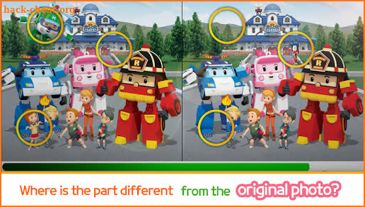 Robocar Poli: Find The Difference screenshot