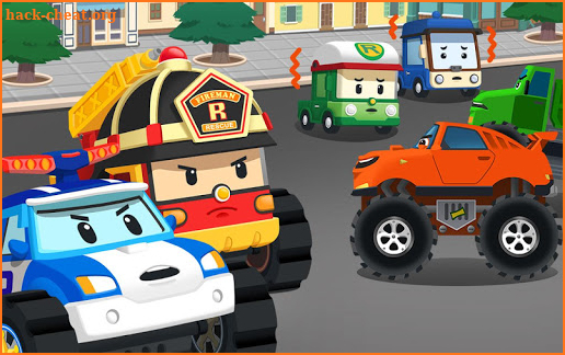 Robocar Poli Monster Truck Popular Game screenshot