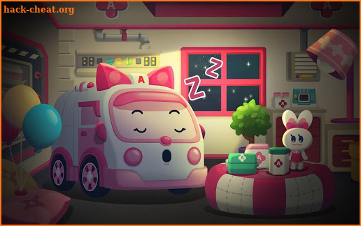 Robocar Poli Sleeping Habit Game screenshot