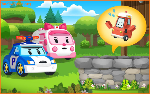 Robocar Poli Well Rescue Game screenshot