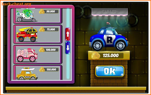 Robot Car Climb Race screenshot