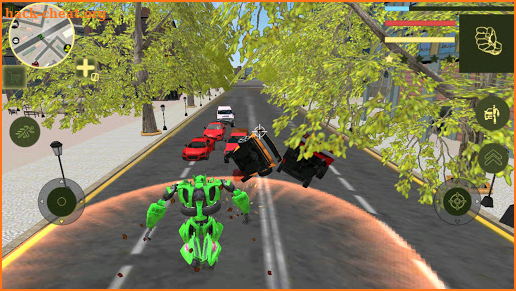 Robot Car Super  Transforme Futuristic Supercar screenshot