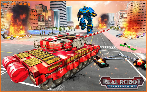 Robot Car Transforming Game - Robot Games screenshot