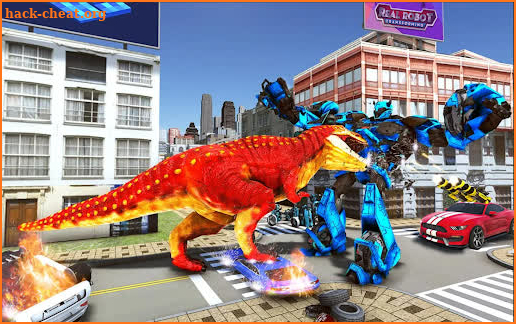 Robot Car Transforming Game - Robot Games screenshot