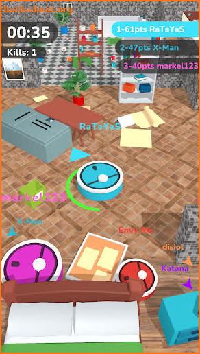 Robot Cleaners.io screenshot