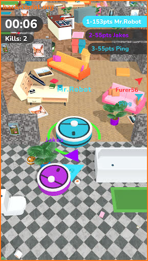 Robot Cleaners.io screenshot