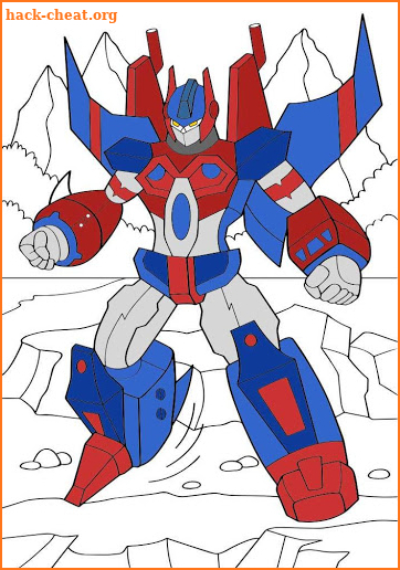 Robot Coloring Book screenshot