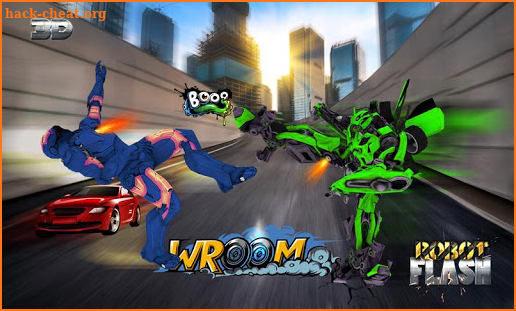 Robot Flash Stickman hero: Multi robot transform screenshot