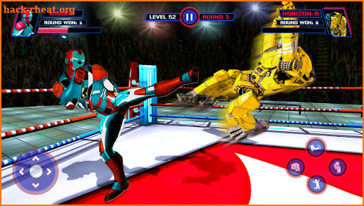 Robot Ring Fighting-Superhero Robot VS Steel Robot screenshot