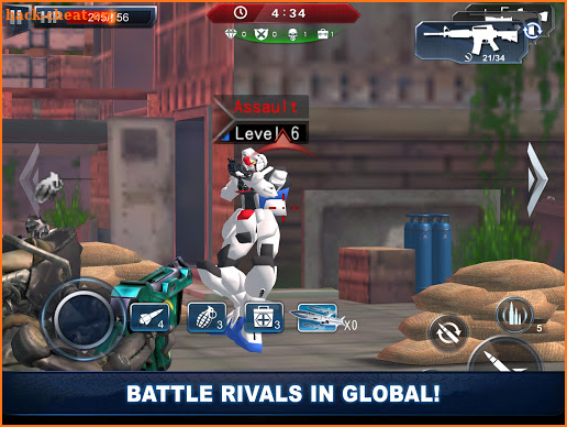 Robot Shooting War Games: Robots Battle Simulator screenshot