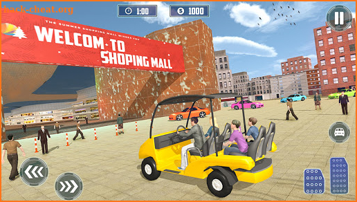 Robot Shopping Mall Taxi Driver screenshot