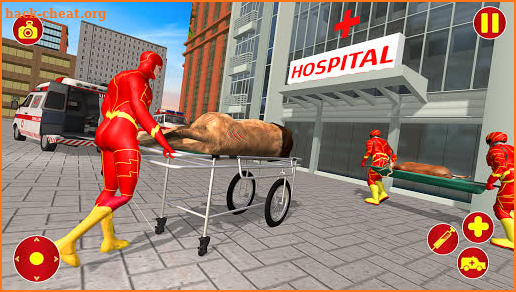 Robot Speed Hero Rescue Animals screenshot