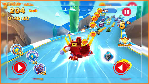 Robot Toon Car Transform Racing, Car Transformers screenshot