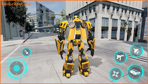 Robot War: Car Transform Game screenshot