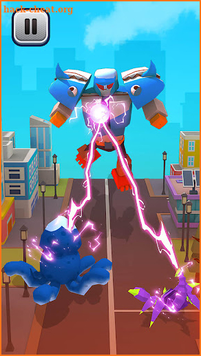 Robot Warrior 3D screenshot