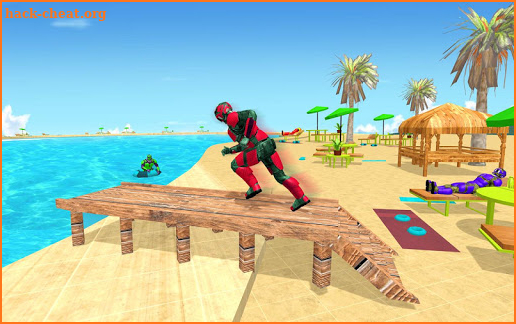 Robot Water Slide screenshot