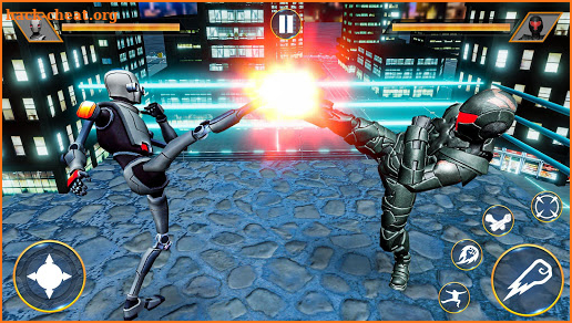 Robot Wrestling 3D- Transform Robot War Games 2019 screenshot