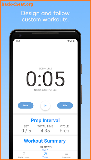 Robota Intervals: HIIT Workout Timer screenshot