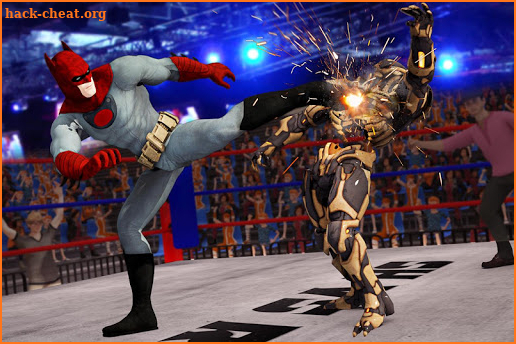 Robots Battle VS Superheroes Fighting Games screenshot