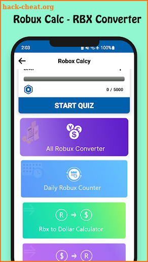 Robux Calc and RBX Converter screenshot