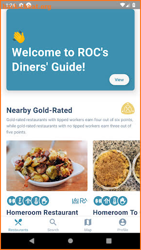 ROC National Diners' Guide screenshot