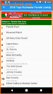 Rochester Parade App screenshot