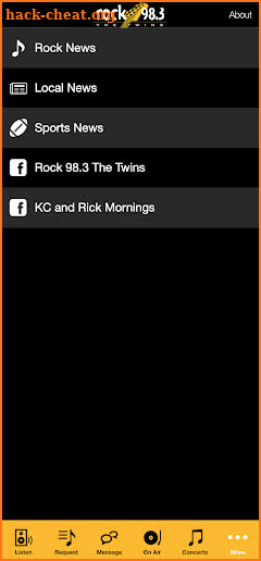 Rock 98.3 The Twins screenshot