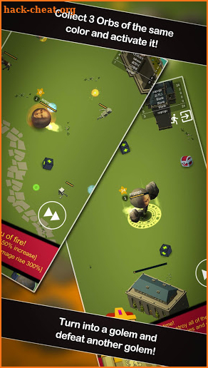 Rock & Rolling Battle.io screenshot