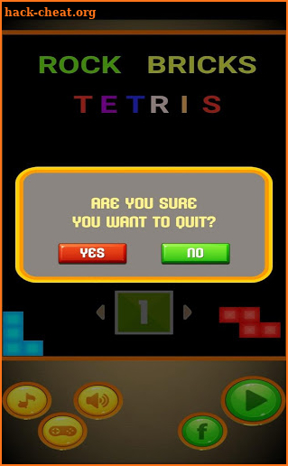 Rock Bricks Tetrix screenshot