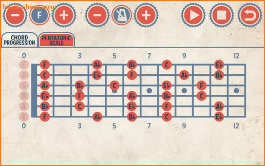 Rock Guitar Jam Tracks screenshot