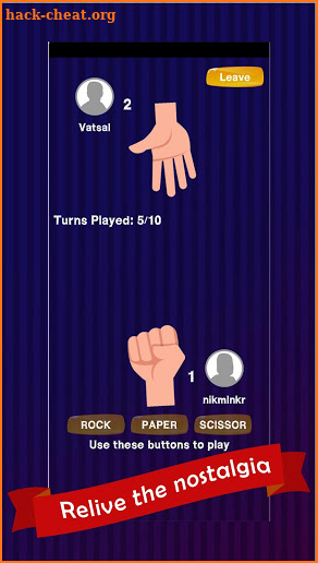 Rock Paper Scissor With Friends screenshot