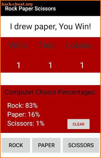 Rock Paper Scissors screenshot