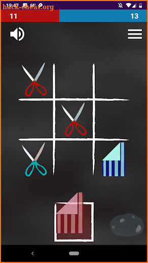 Rock Paper Scissors Tic Tac Toe - RPSTTT (free) screenshot