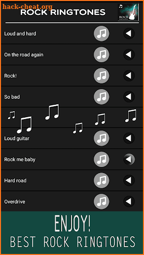 Rock Ringtones screenshot