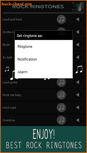 Rock Ringtones screenshot