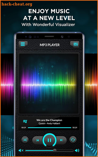 Rocker Music Player 2020 - PowerAudio & MP3 Player screenshot