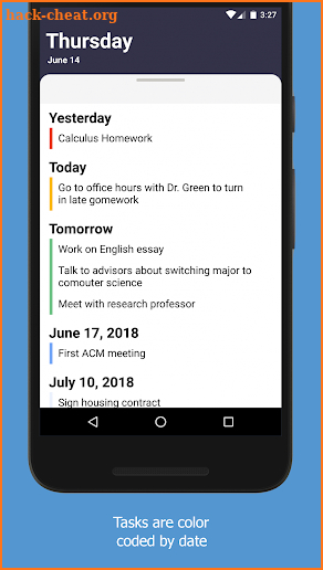 Rocket Agenda: Simple planner app for students screenshot