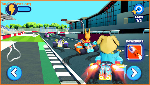 Rocket Car Kart Racing Games screenshot