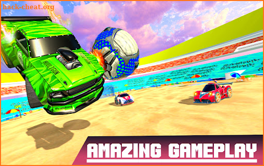 Rocket Car Soccer League Games screenshot