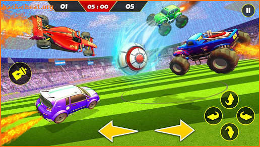 Rocket Car Soccer : RACE League screenshot