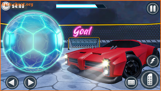 Rocket Cars Soccer League Game screenshot