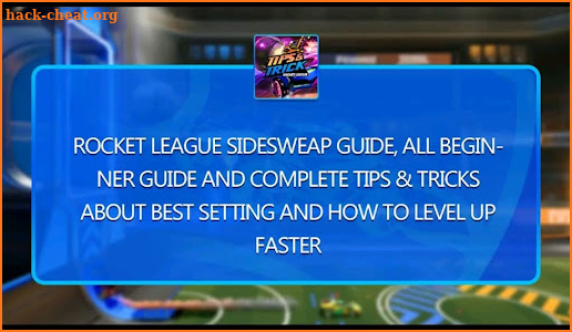 Rocket League Sideswipe Guide screenshot