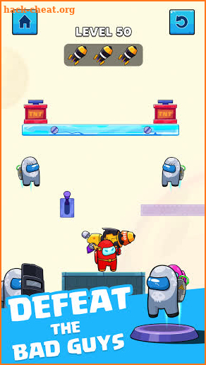 Rocket War: Impostor Fight screenshot