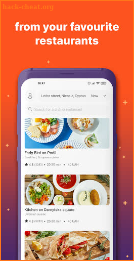 Rocket－Food Delivery screenshot